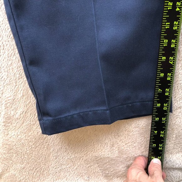 Dickies Men's 874 Work Pants Size 44x31 Navy Straight Classic Casual Relaxed - Picture 4 of 16